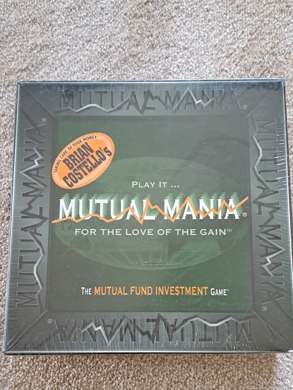 Mutual Mania Game Vintage 1997 Investment Board Game Sealed New Canada
